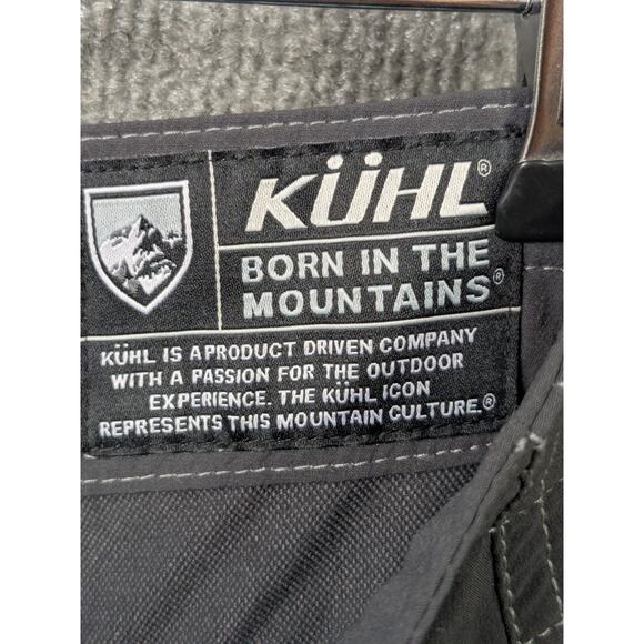 Kuhl Mens Renegade Shorts Mens 34x12 Stretch Nylon Hiking Charcoal Cargo - Picture 11 of 13